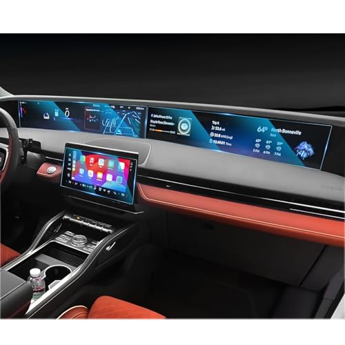 Verre trempé Lincoln Nautilus 2024 anti-rayures pour écran tactile 48"