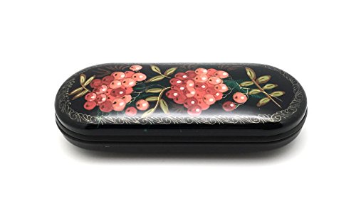 Buyrussiangifts Russian Hand Painted Eyeglass Case Lacquer Box #TOP2