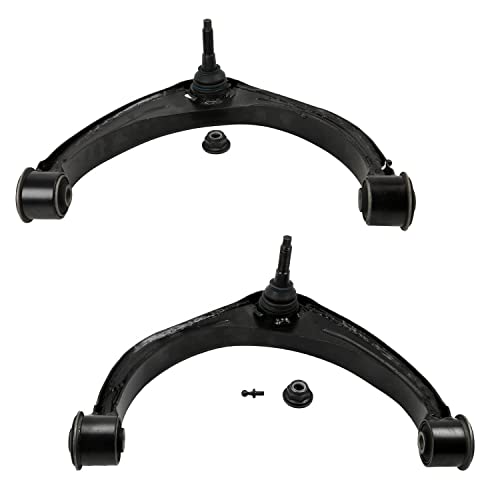 Image of Detroit Axle - 4WD Front Upper Control Arms Ball Joints + Outer Tie Rods Sway Bars Replacement for 2009-2012 Dodge Ram 1500