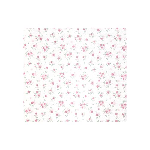 Image of Hudson Baby Unisex Baby Cotton Polyester Flannel Receiving Blankets 4-Pack, Wispy Wild Flower Bunny, One Size