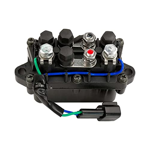 Relé de ajuste de potencia para barco compatible con Yamaha F50HP 60HP 70HP 75HP 90HP 115HP 150HP 200HP 225HP 250HP TRM6003 4 tiempos motores fueraborda reemplazar 63P-81950-00-00 relé de moldura de