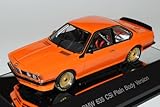 bmw csi meaning Fahrzeug ist ca 11 cm lang B-M-W 635 E24 CSI Plain Body Version Orange 1975-1989 68448 1/43 AutoArt Modell Auto