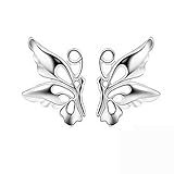 Acxico Little Cute Hollow out Butterfly Stud Earrings