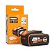 WORX WA3644 Batteria Powershare Pro agli ioni di litio 20 V - 4 Ah (compatibile con tutti gli strumenti Worx da 20 V/40 V/80 V)