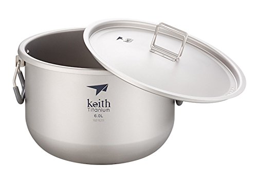 Keith Titanium Ti8301 Pot - 6.0 L #TOP28