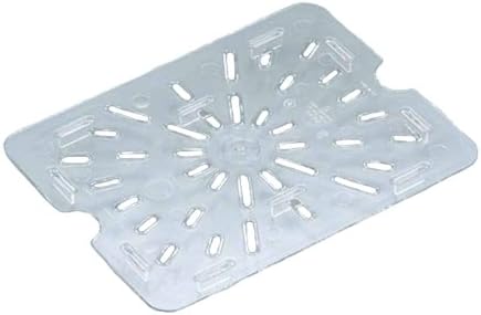 CambroDM712 Polycarbonate 1/3 Gastronorm Pan Drain Shel, Clear