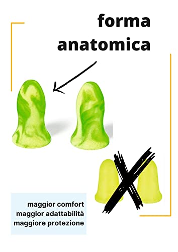 Tappi Orecchie Antirumore - Earplugs - Tappi per