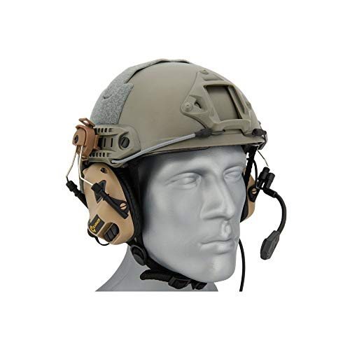 Earmor Helm Headset M32H mit NRR 22 Schallschutz, voll verstellbar - TAN [M32H-TN]