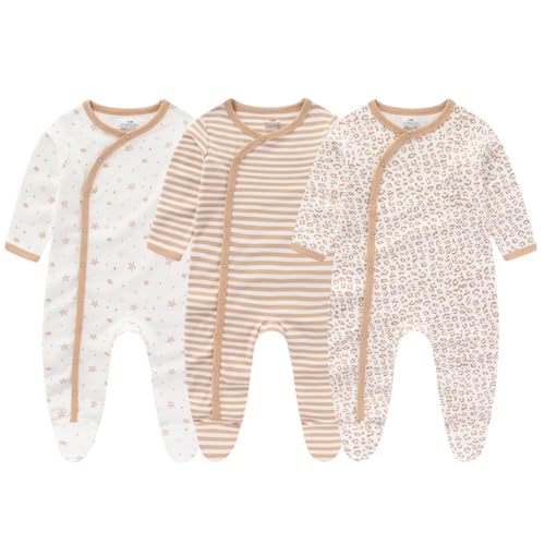 Image of MAMIMAKA Newborn Layette Gift Set 27-Piece Baby Girl Clothes Bodysuits, Pants Essentials and Accessories 0-12Months