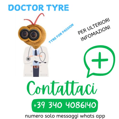 Doctor Tyre by Malatesta 6.5/80-15 SPECIAL TRACTOR TM Pneumatico Agricolo per Trattori Compatti Alta Trazione
