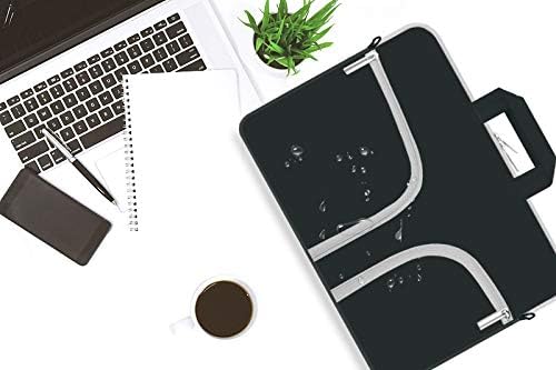 HESTECH Laptop Chromebook Case 14 inch,Ultrabook Notebook Shoulder Strap Handbag Sleeve Bag Compatible with 14-15.4" /15"-15.6" Dell HP Asus Acer Swift 3 Samsung Sony Computer 14"-15.4 Inch Black image 5 of 9 B00UOK3HT2