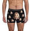 Calecon Personnalise Homme avec Impression Photo et Design Drôle Boxer en Coton Doux et Microfibre Respirante Sous-Vêtements Rigolos pour Sport et Loisirs Confortable pour Usage Quotidien et Occasions
