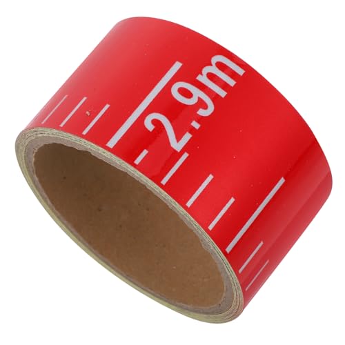 Pegatinas medidoras de agua Gatuida rojas de PVC autoadhesivo