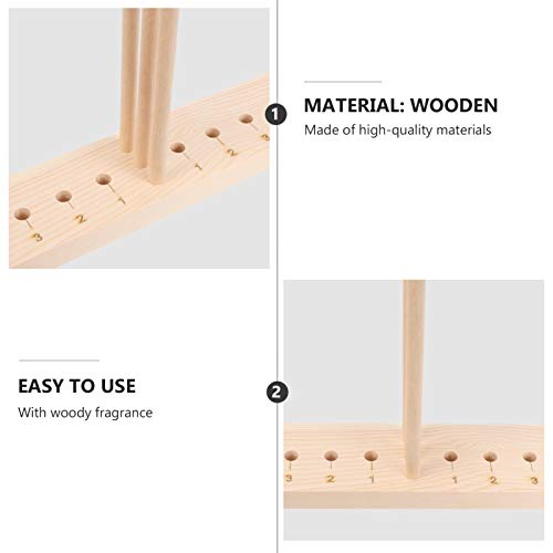 Exceart Wood Bow Maker Diy Hand Bow Ribbon Making Tool Wooden Christmas Bow Wreath Maker Tools For Creating Bows Hair Bows Corsages Various Crafts #TOP2