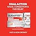 Sudafed PE Sinus Pressure + Pain Relief Tablets, Maximum Strength, Non-Drowsy, OTC Sinus Relief Medicine with Acetaminophen Pain Reliever & Phenylephrine HCl Nasal Decongestant, 24 ct