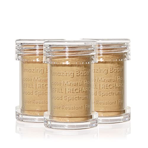 Jane Iredale Amazing Base poudre minérale anti-UV Latte fond de teint couvrant protecteur