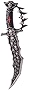 California Costumes Blade of The Damned Dagger Standard