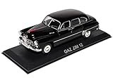 Aus Metall mit Plastikteilen Unbekannt GAZ 12 Zim Limousine Schwarz 1/43 Modellcarsonline Modell Auto