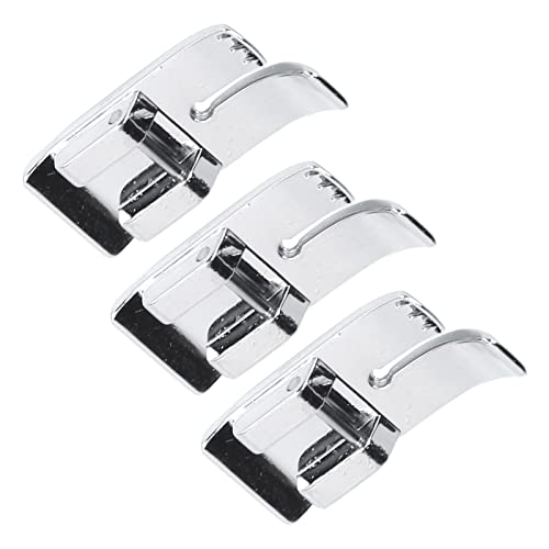 Set de 3 Pies Prensatelas de Acero Inoxidable para Coser miniatura 3