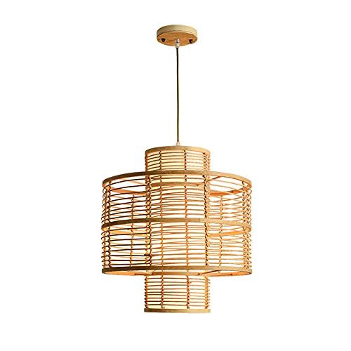 Lustre en rotin chic dans votre salle à manger pour des repas cosys