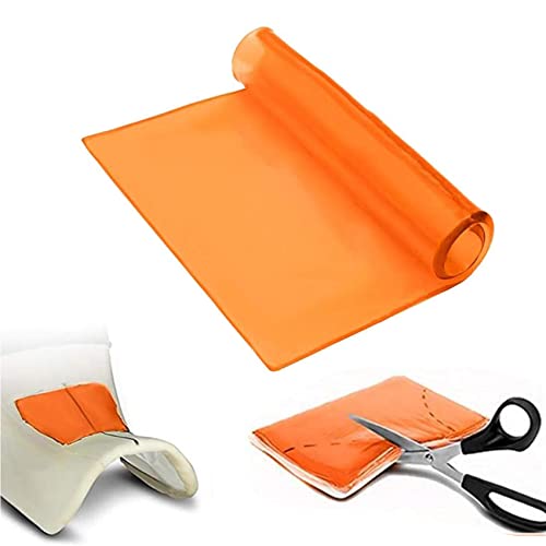 LisylineAuto Motorcycle Seat Gel Pad Driver Passenger Seat Cushion Shock Absorption Mat Reduce Fatigue Comfortable Soft Pad DIY Seat Pad Cooling Cushion Motorcycle Seat Foam Orange25 x 22 x 1cm by LisylineAuto - Used condition - US$16.53