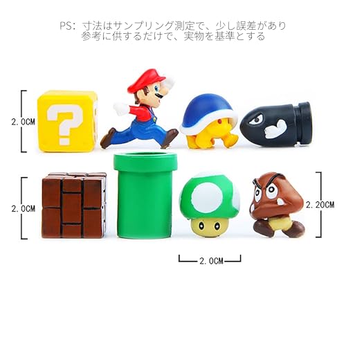 AAGWW 10枚 冷蔵庫のマグネット 立体 カートゥーン アニメ 磁石 磁性シート アイデア 装飾品