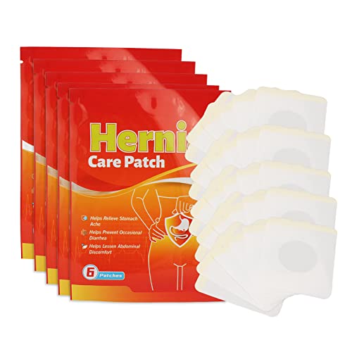 ZJchao Abdominal Hernia Patch - 30 Stück tragbares und sicheres Patch-Set zur Reduzierung von Bauchhernien