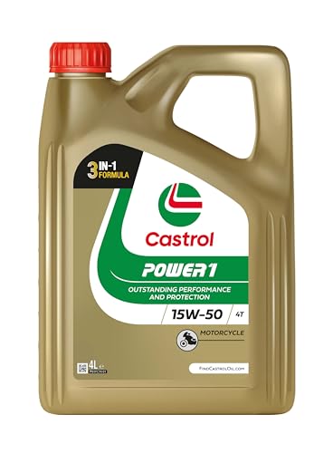 Castrol POWER1 4T 15W-50 Aceite de Moto 4L