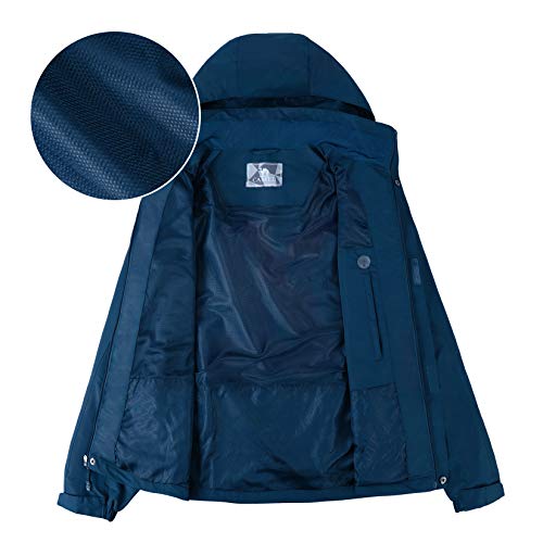 Camelsports Men’s Waterproof Rain Jacket With Hooded Breathable Windbreaker For Outdoor Hiking Climbing Small #TOP5