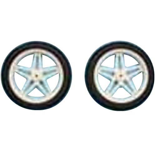 Pneu 74mm E pneu 2 pcs 33272 importé du Japon pour modélisme