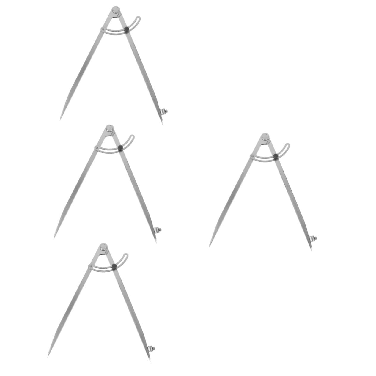 ARTIBETTER 4Pcs Outils De Dessin Compas Compas De Dessin Compas Pour Mathématiques Compas Pour Étudiants Compas De Travail Du Bois Outils De Dessin Kit De Compas Compas Circulaires En Fer