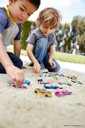 image for Hot Wheels Toy Cars & Trucks 20-Pack, Set of 20 1:64 Scale Vehicles fo