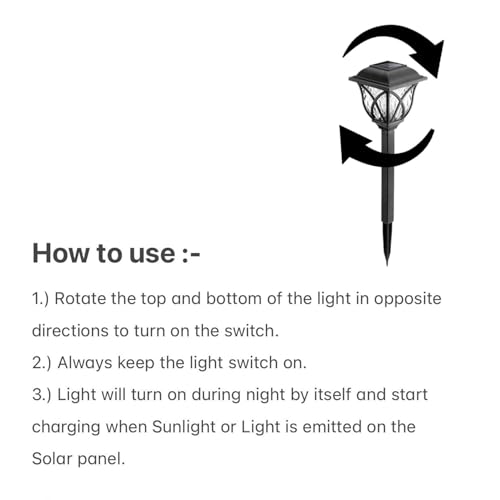 Image of Solar Crystal Lawn Light Garden Landscape Lighting Sun Powered Modern, and Customizable Outdoor Lighting Lanterns Spotlights for Garden Pathway Pack of 2 (Crystal Solar Light)