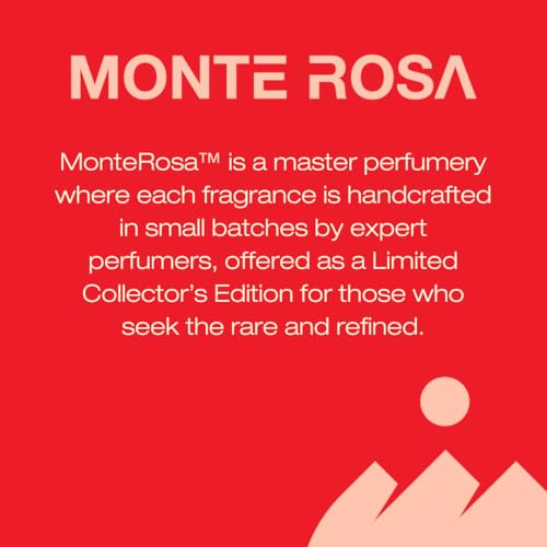 Image of MONTE ROSA Roche Noire Eau de parfum | Mysterious, Sweet, Saffron | Official Miniature | Long Lasting Unisex Pocket-Perfume 8ml