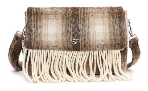 Bolso bandolera Suri Frey taupe con diseño cómodo para mujer