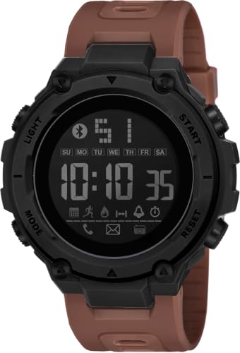 Image of Shocknshop Digital Sports Stylish Multifunctional Electronic LED Black Dial Wrist Watch for Men Boys -WCH78