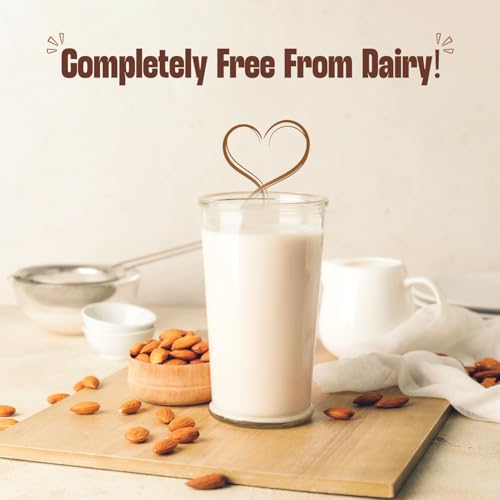 Image of Urban Platter Almond Milk, 1 Litre, Pack of 2 (Unsweetened | Lactose-Free | Plant-Based Milk Alternative | Works Beautifully in Tea and Coffee)