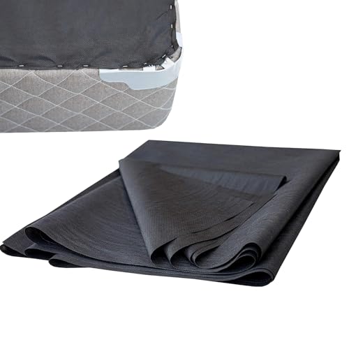 Protector de polvo para muebles – Fundas de tela no tejida para sofá y silla | muelles y correas ocultas, fundas de almacenamiento para muebles para mudanzas y almacenamiento, base de somier doble y