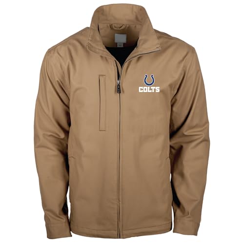 Image of Dunbrooke Men's NFL Journey Workwear Tri-Blend Full-Zip Jacket