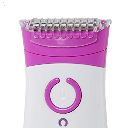 Depilador Removedor Prova D'agua Kemei Km-195a Recarregavel COR ROSA