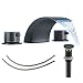 Eyekepper Bathroom Sink Faucet Waterfall Basin Mixer Tap Oil Rubbed Bronze
