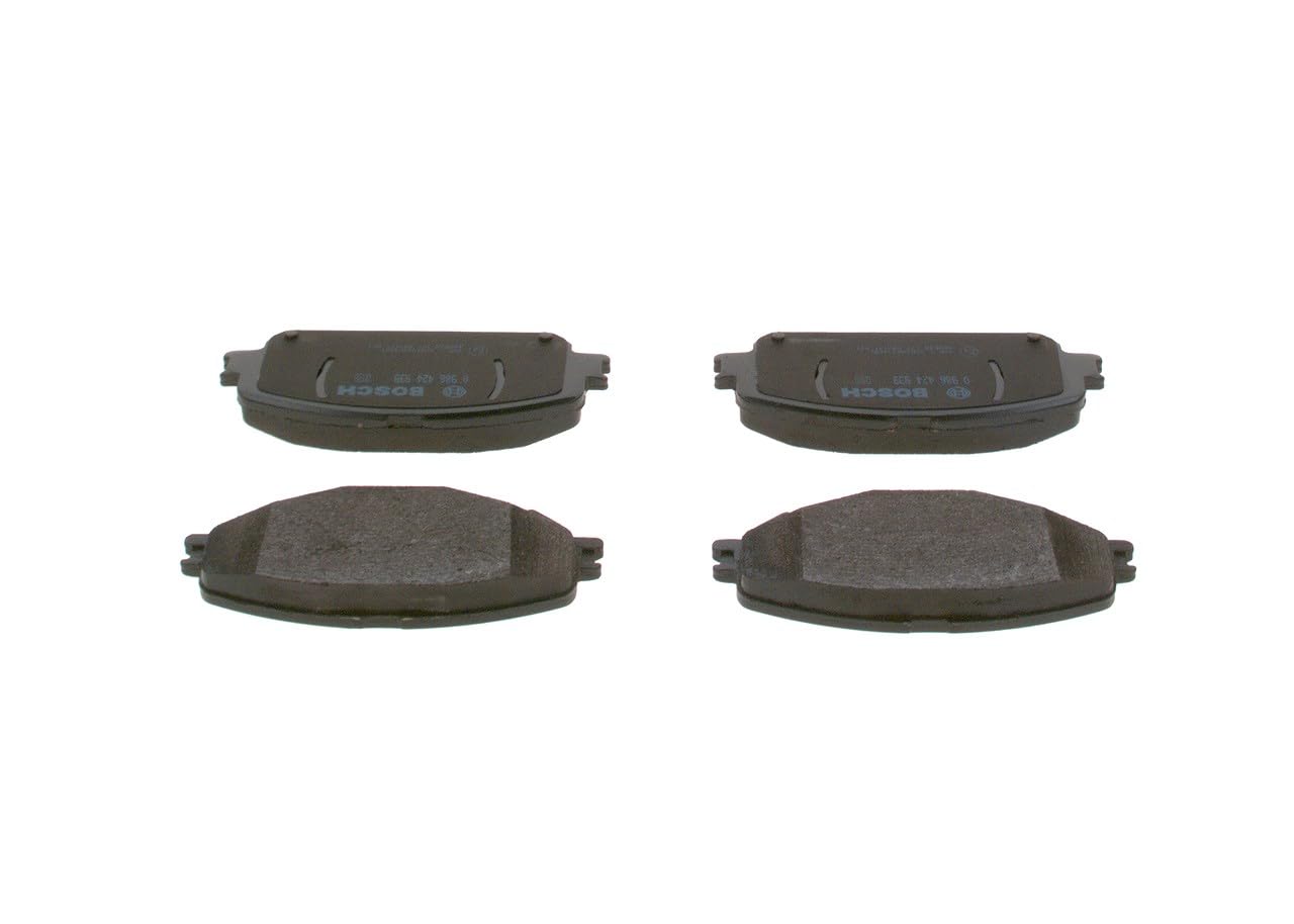 Bosch BP2557 Plaquettes de frein - certification ECE-R90-1 jeu de 4 plaquettes
