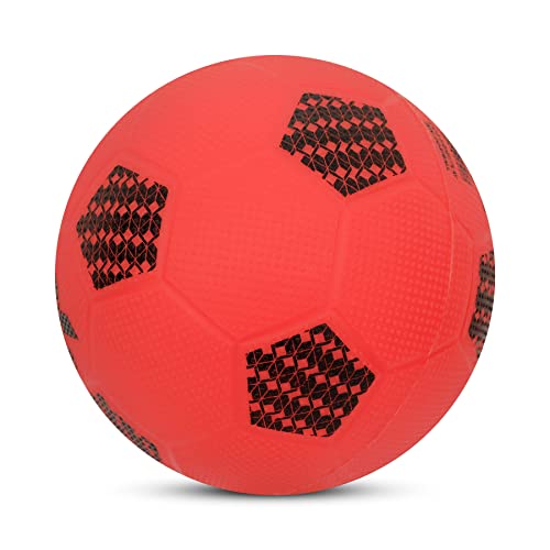 NIVIA Combo Homeplay Football Size - 1 and 3 (Red) 4 41rsvj4NqHL
