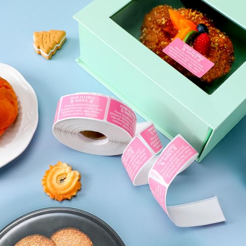 Étiquettes allergie alimentaire pour identifier les repas sans risques