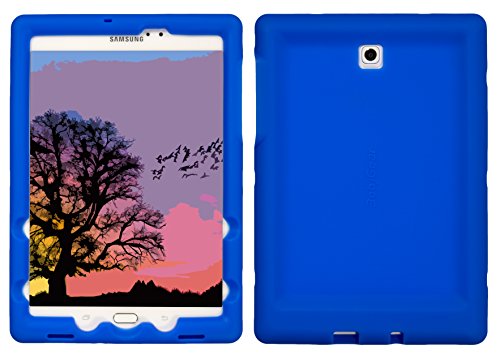 Bobj Rugged Case For Samsung Galaxy Tab S2 8.0, Tab S2 Nook 8 – Bobjgear Custom Fit - Patented Venting - Sound Amplification - Bobjbounces Kid Friendly (Batfish Blue) #TOP28