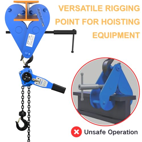 Amarite Vertical Beam Clamp 4400lbs (2 Ton) Working Load Limit by Amarite - Image 3