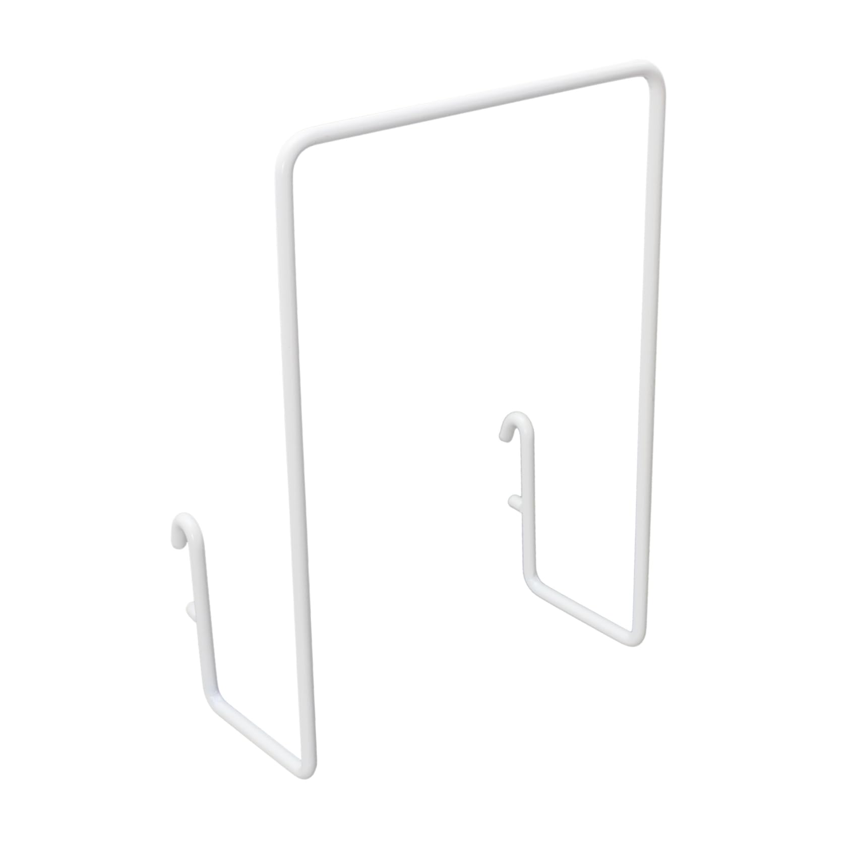 FUNOMOCYA 1pc Pegboard Parts White Sundries Storage Shelf Iron Pegboard Rack Pegboard Accessories