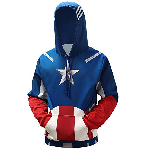 Preisvergleich Produktbild Generic Sweater Pullover Hoodie Europäische und amerikanische Mode Sweatshirt Reißverschluss Strickjacke Hoodie