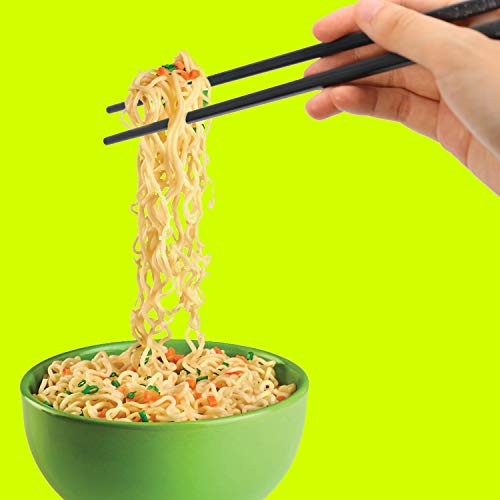 10 Pair Fiber Glass Chopsticks Reusable Dishwasher Safe Set of 10-Pairs - 9.5 Inches Long