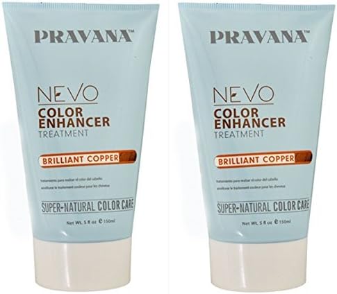 Pravana Nevo Color Enhancer Treatment Brilliant Copper 5 Oz - 2 pack
